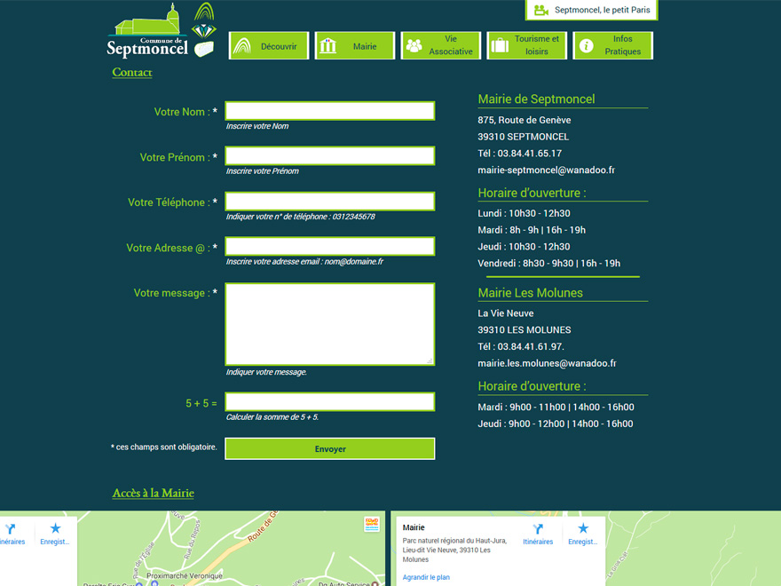 Mairie de Septmoncel